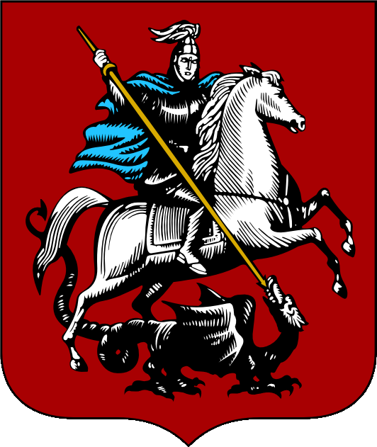 Stadtwappen von Moskau